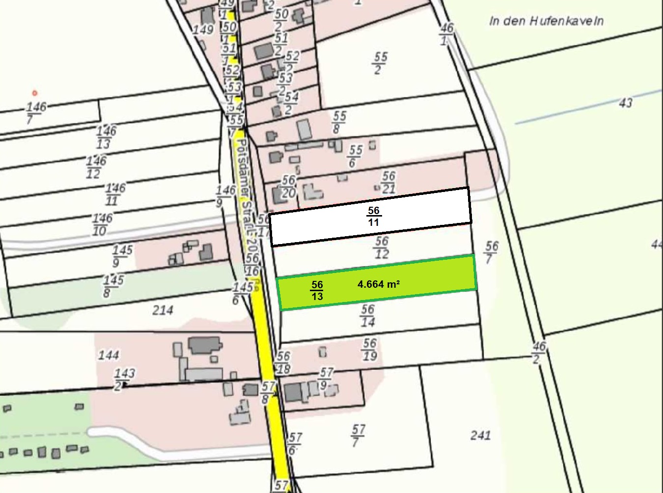 4.664 m² Bauland in Wald- u. Wassernähe in Wustermark bei Berlin