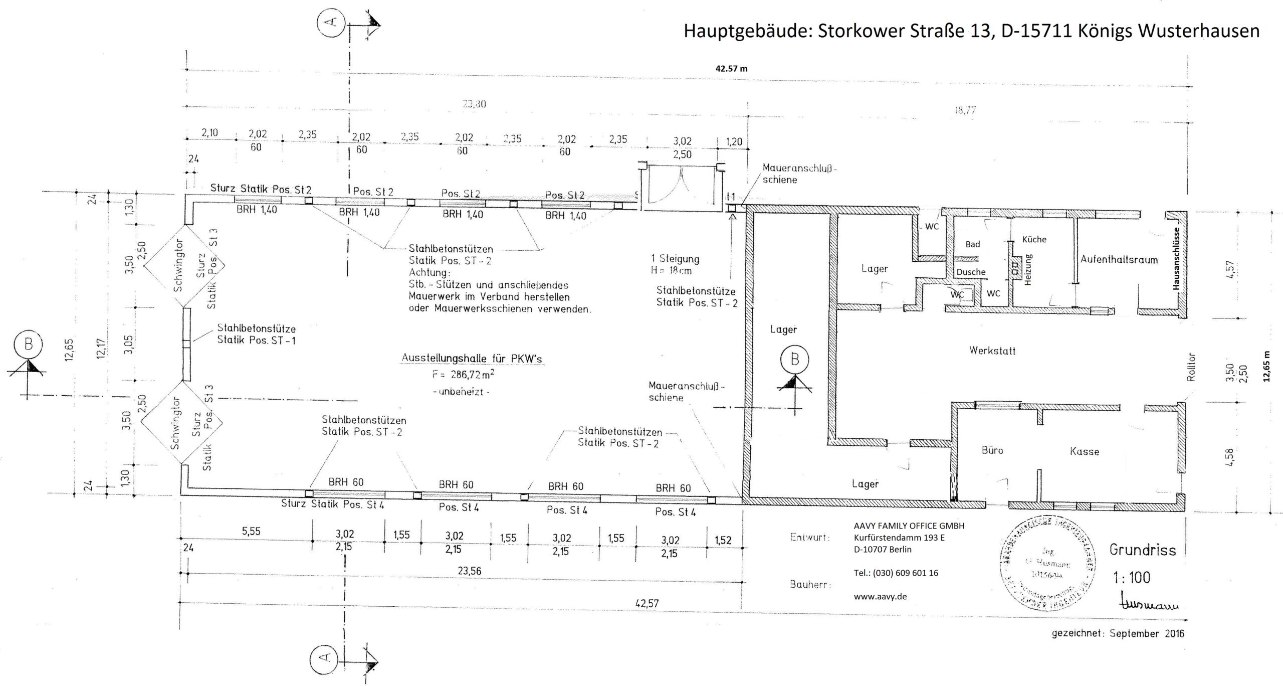 3.975m² Wohn-& Gewerbe Bauland mit Fachmarkt am S-Bhf. Königs Wusterhausen