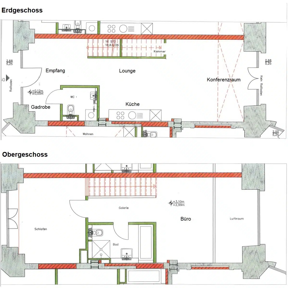 HAUS CUMBERLAND BERLIN Laden, Praxis, Kanzlei, Büro Luxus-Loft auf 2 Etagen am Kurfürstendamm