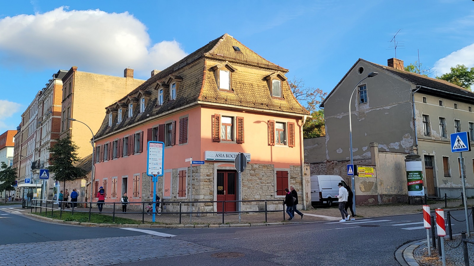 Historisches Mehrfamilienhaus in Zeitz am Goethepark, Denkmal, vermietet