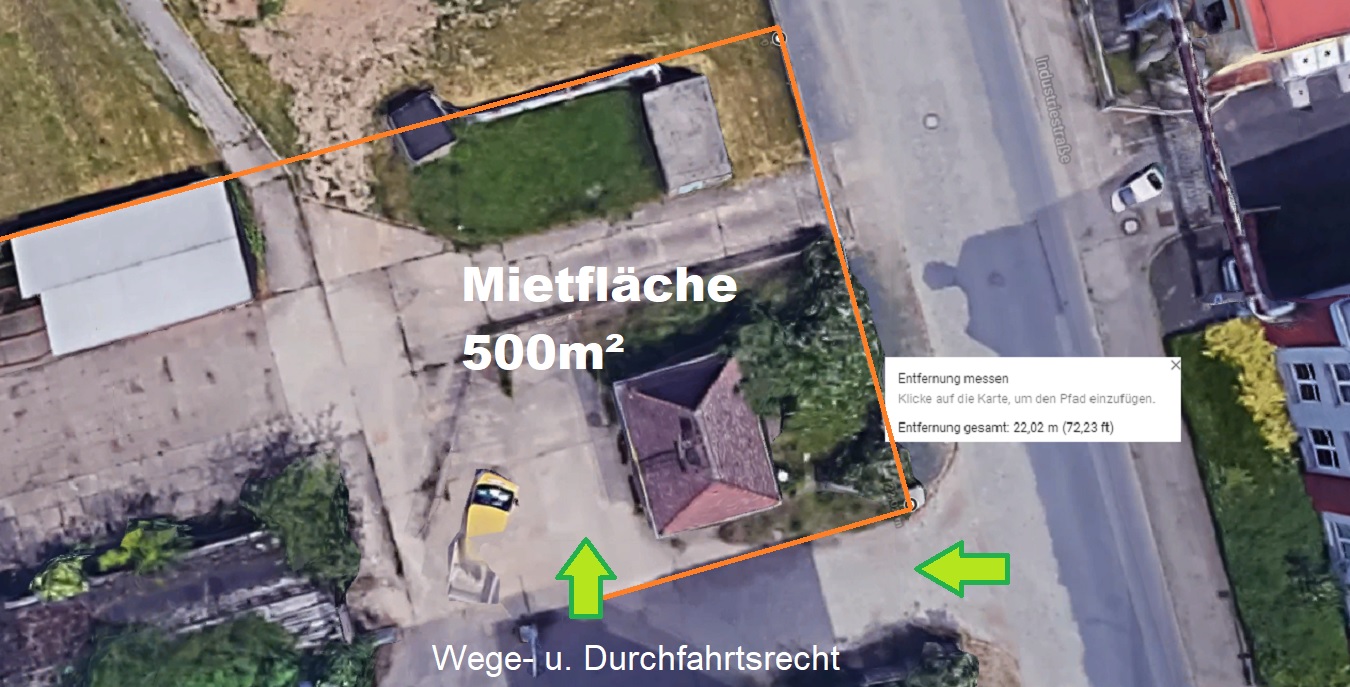 Autoplatz, LKW-Parkplatz in Coswig im Gewerbegebiet an der S84 Dresden-Meißen mieten