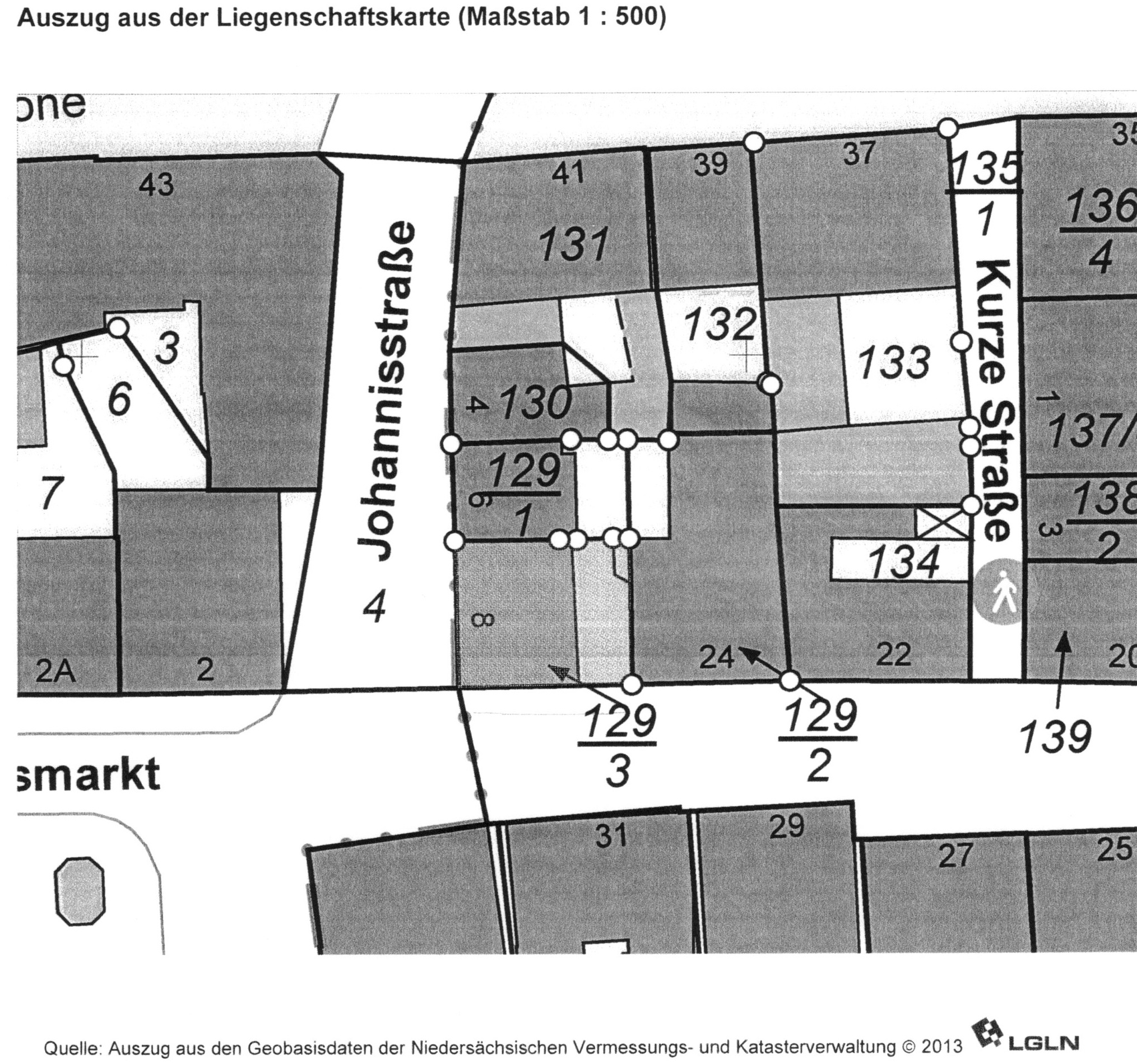 Baugrundstück im historischem Altstadtkern von Holzminden