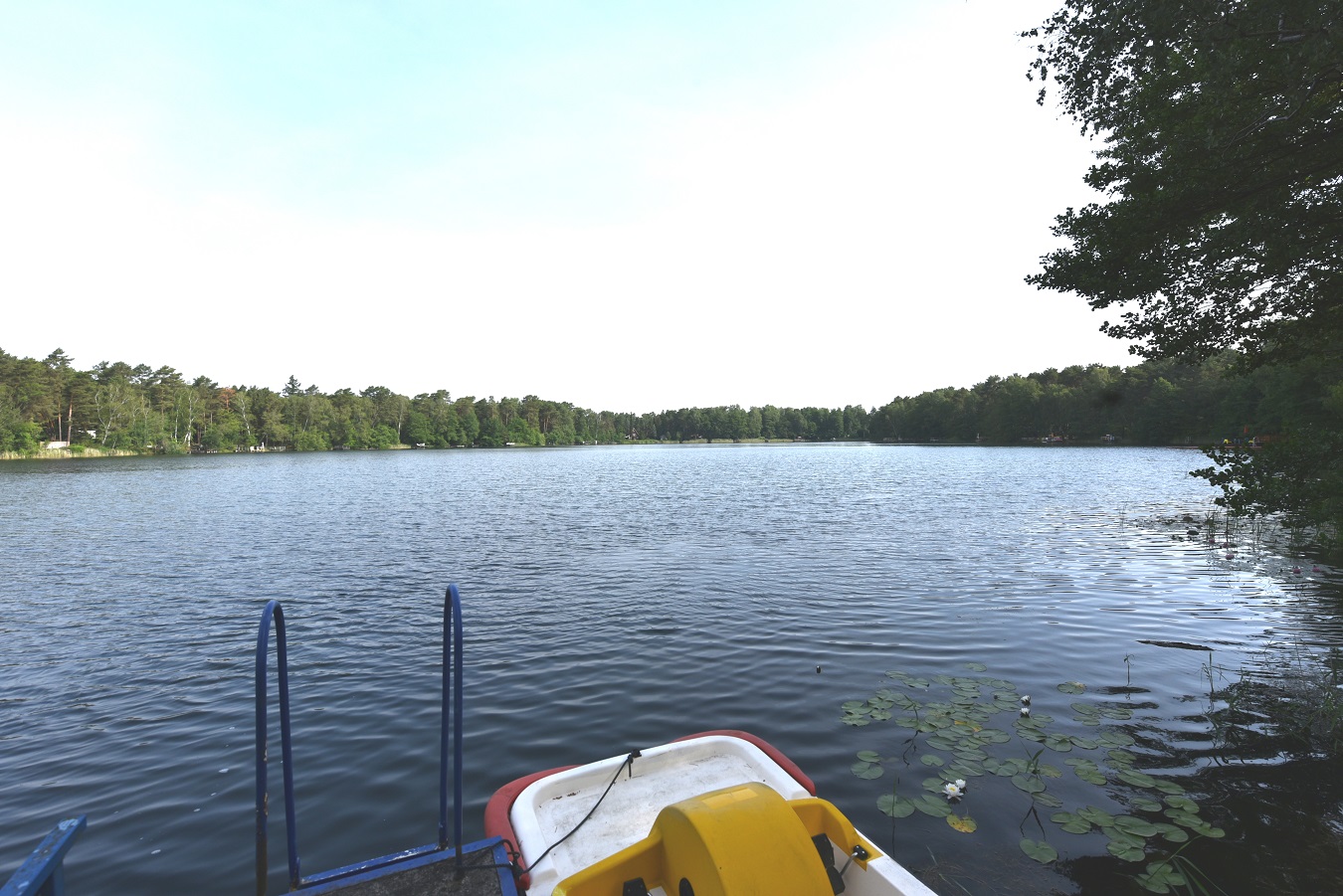 Kleine Villa am Waldsee mit direktem Seezugang, bei Berlin