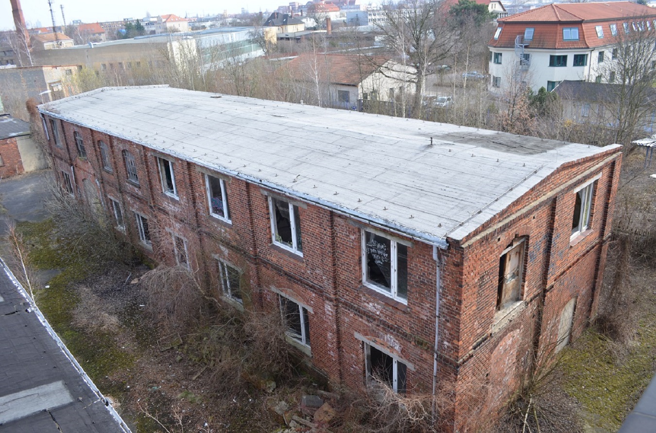 7.516m² Gewerbeareal in Leipzig mit Sanierungsobjekten 18.000 BGF mögl. Fabrikantenvilla, Bürohaus, Halle, Freifläche