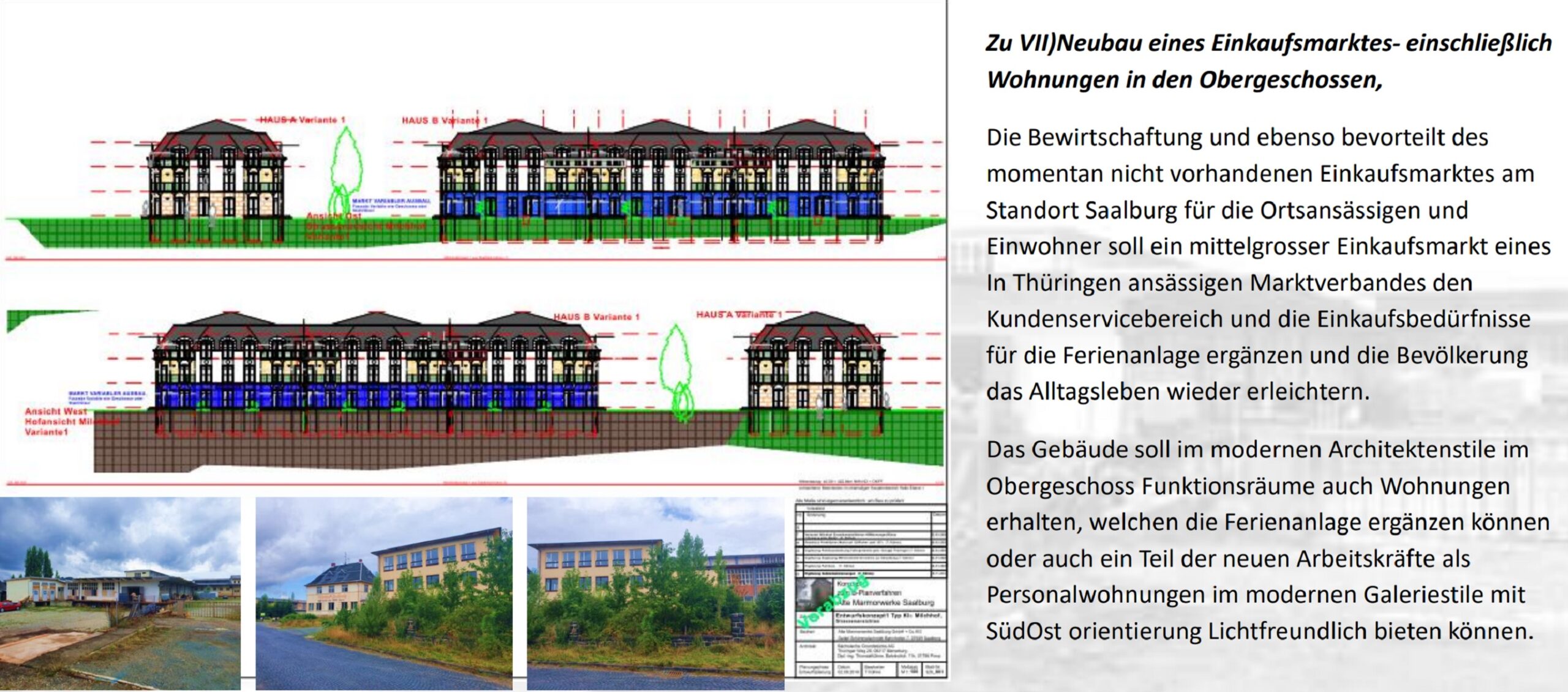 70.700 m² Seegrundstück mit 2.5 km Wasserfront, Projekt mit ca. 35.000 m² BGF in Saalburg / Thüringen