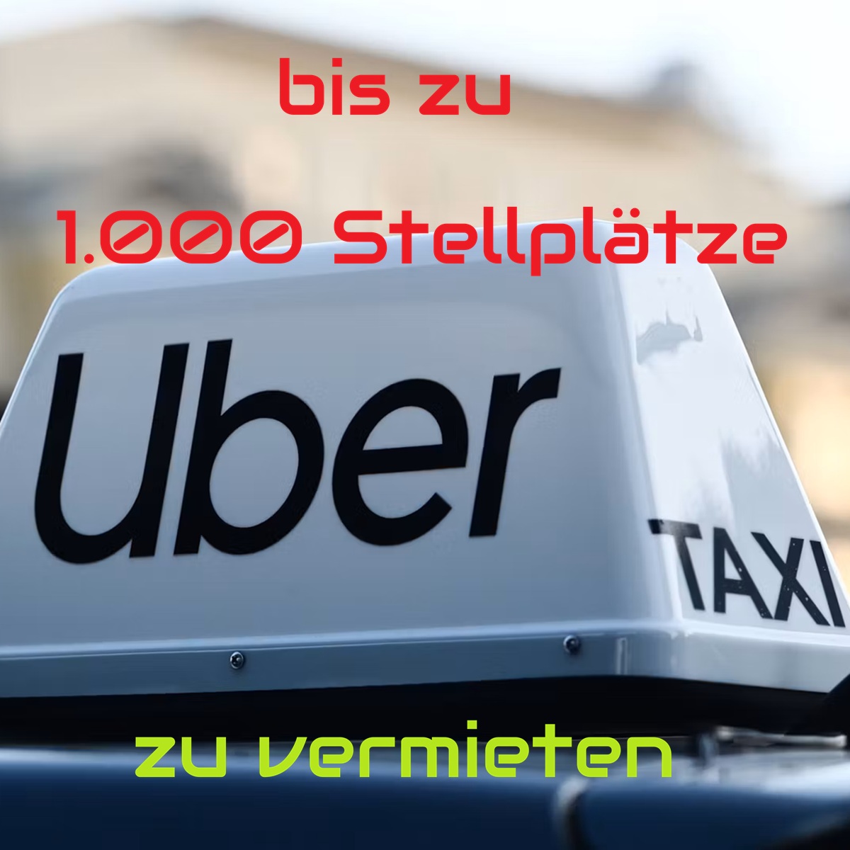 20.000 m² Stellfläche für UBER, Mietwagen, PKW Abstellfläche mit Büro in Zossen zu vermieten