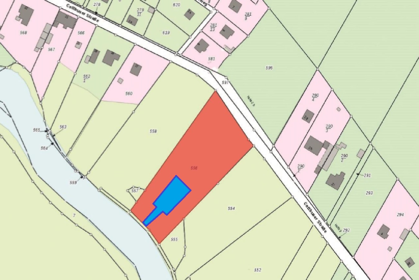 5.946 m² Grundstück am Fluss in Prieros, nahe Berlin, in traumhafter Lage mieten