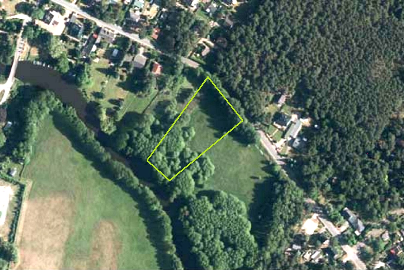 5.946 m² Grundstück am Fluss in Prieros, nahe Berlin, in traumhafter Lage mieten