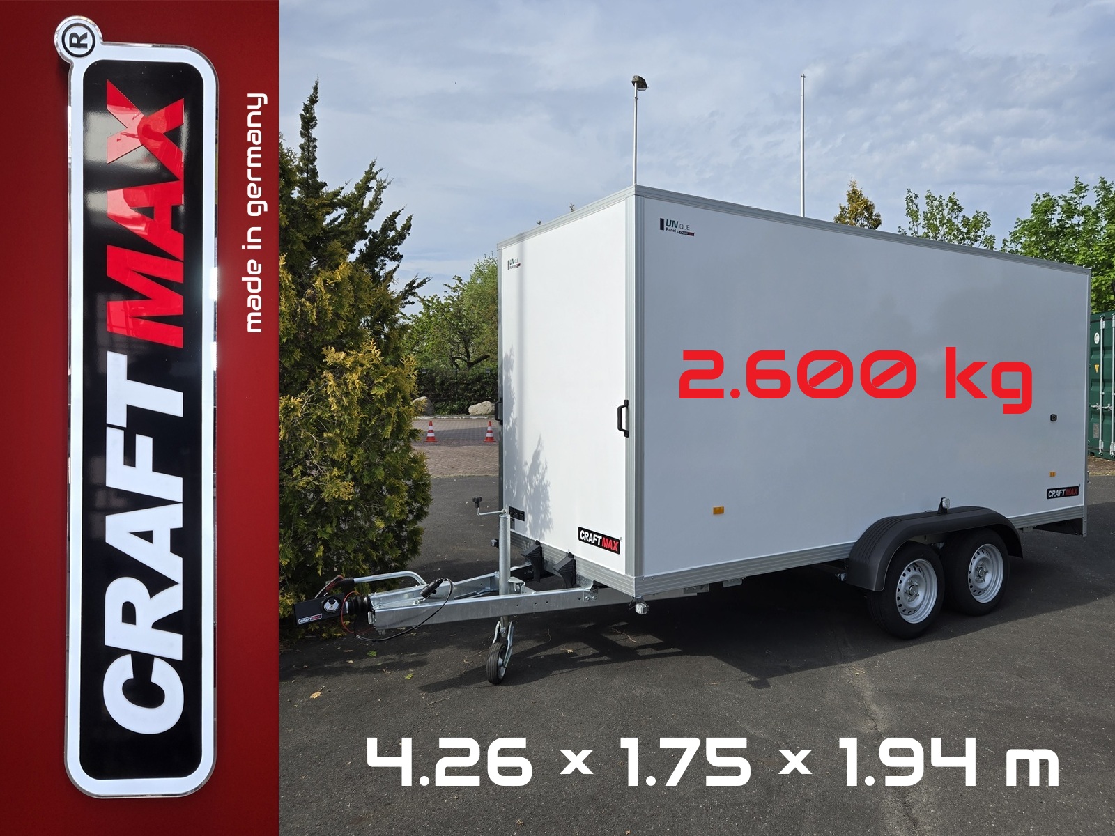 Werbeanhänger in Berlin mieten