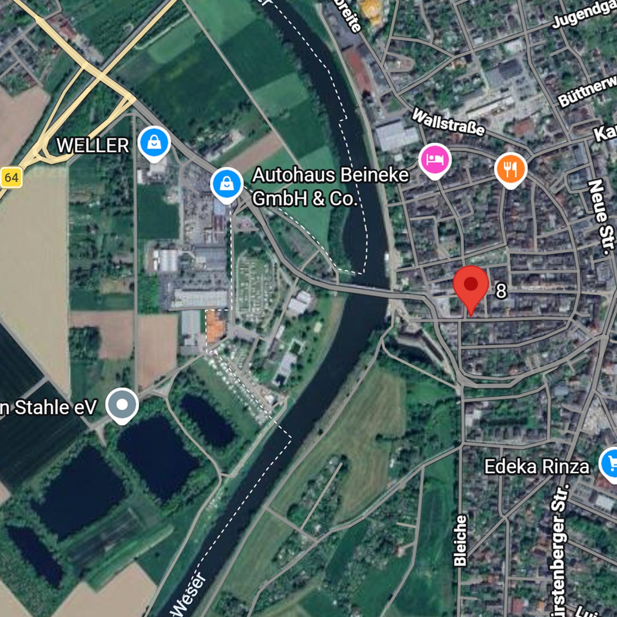 Baugrundstück im historischem Altstadtkern von Holzminden