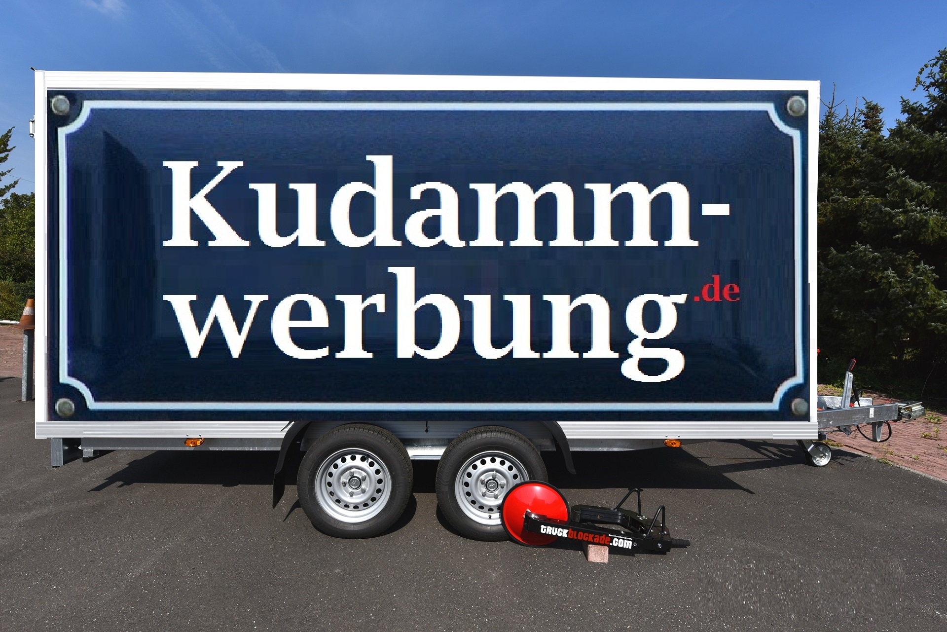 Werbeanhänger in Berlin mieten